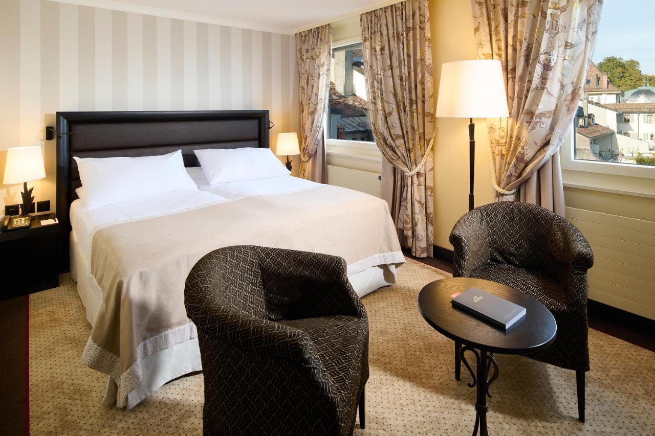 מורג'ס Romantik Hotel Mont Blanc Au Lac מראה חיצוני תמונה