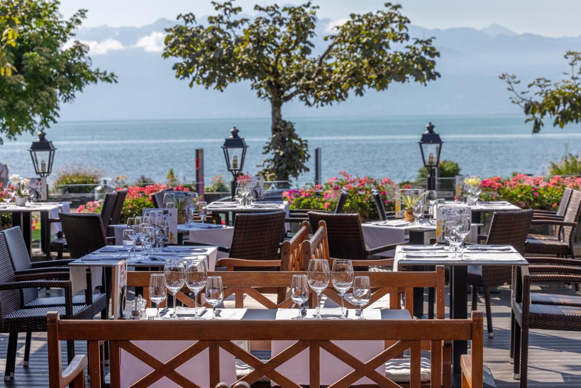 מורג'ס Romantik Hotel Mont Blanc Au Lac מראה חיצוני תמונה