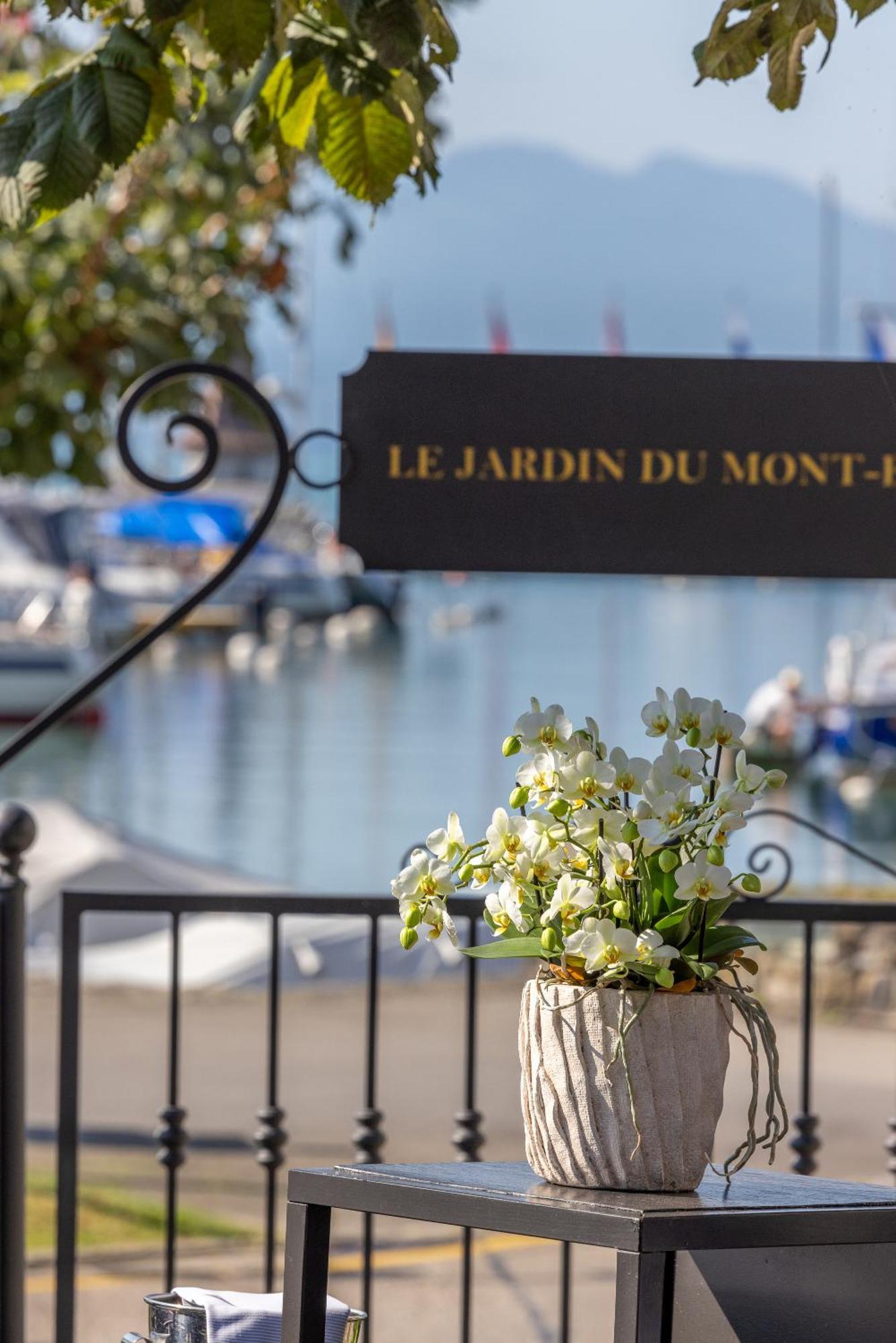 מורג'ס Romantik Hotel Mont Blanc Au Lac מראה חיצוני תמונה