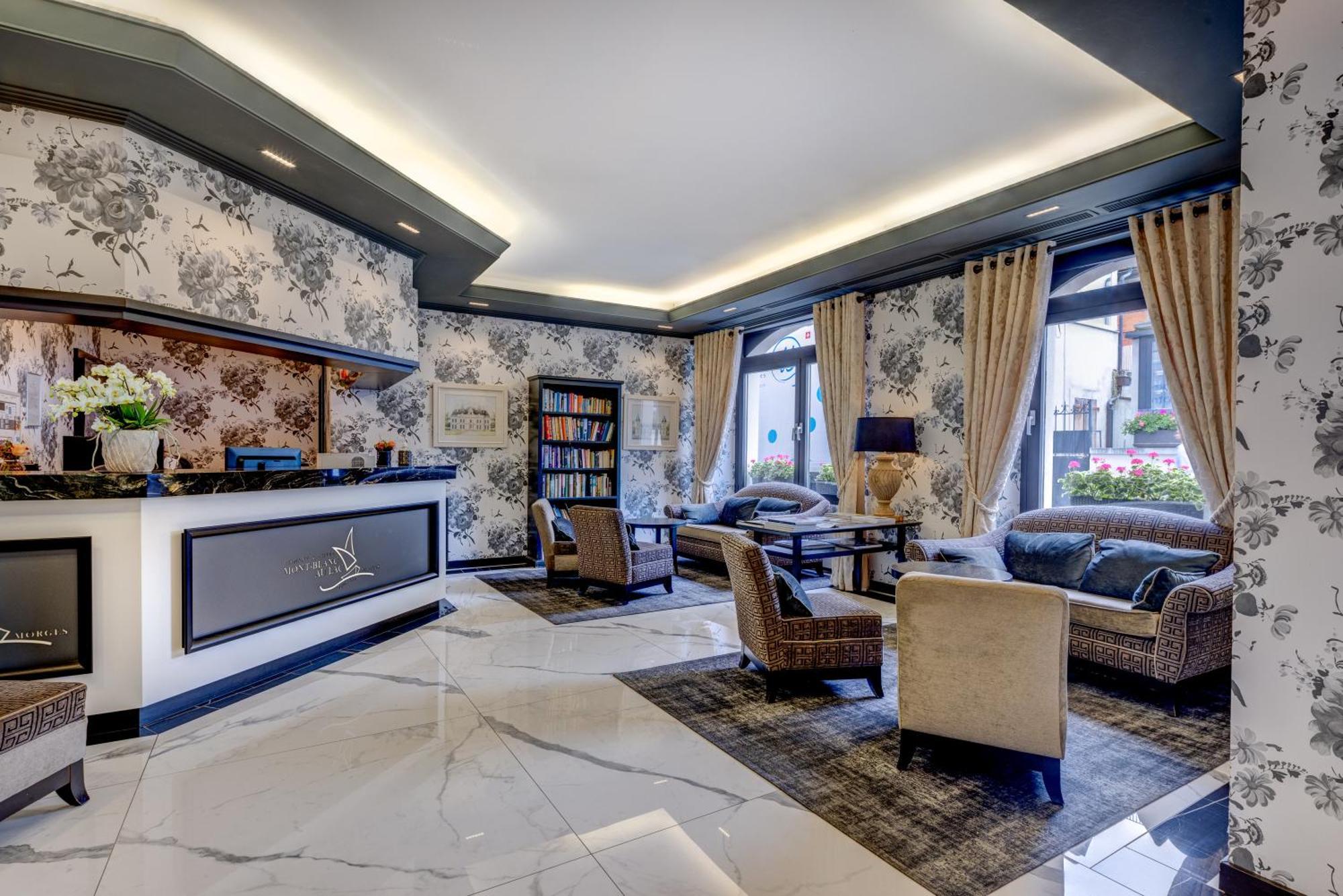 מורג'ס Romantik Hotel Mont Blanc Au Lac מראה חיצוני תמונה