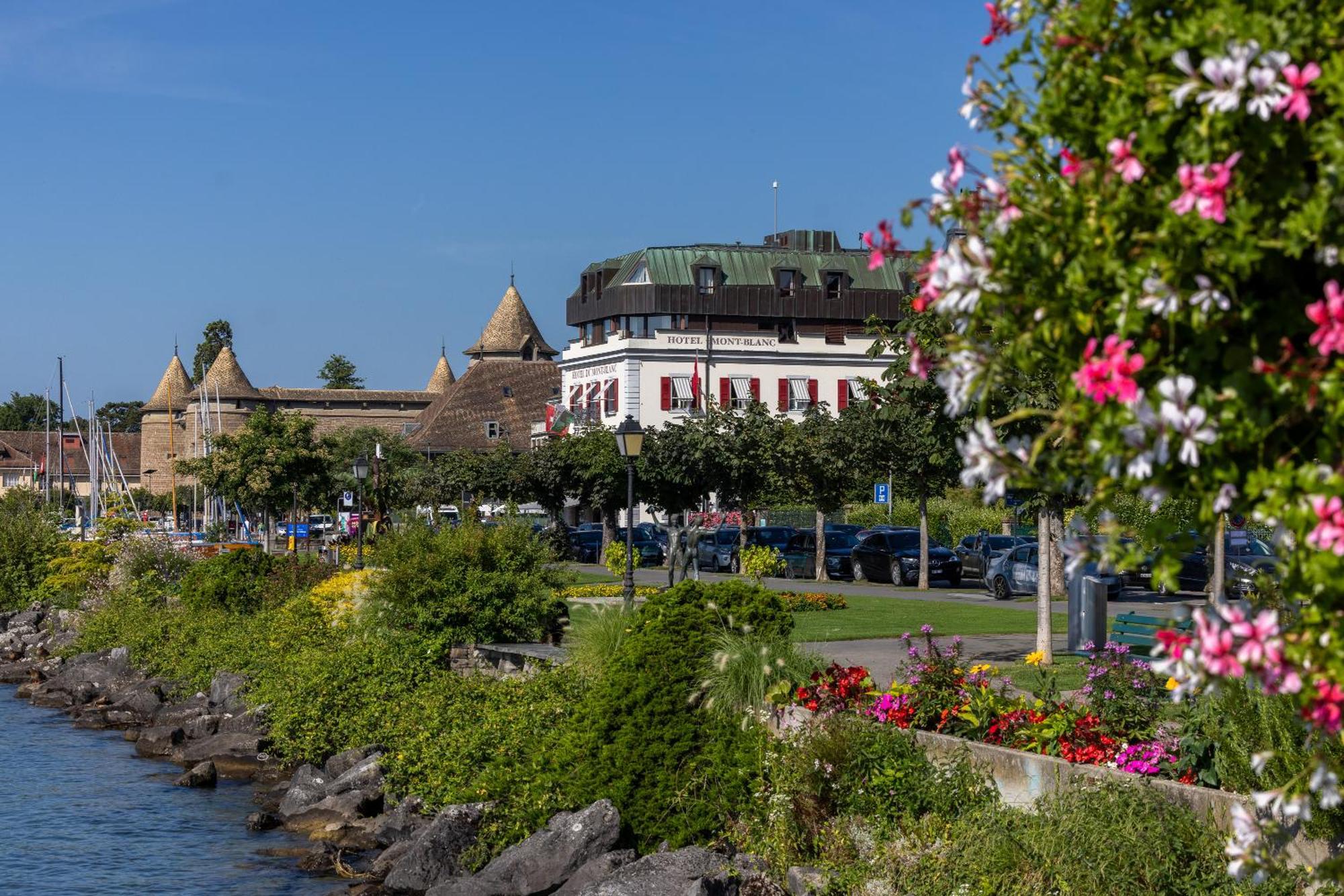 מורג'ס Romantik Hotel Mont Blanc Au Lac מראה חיצוני תמונה