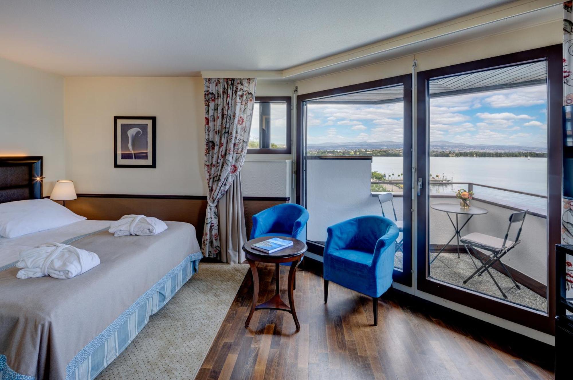 מורג'ס Romantik Hotel Mont Blanc Au Lac מראה חיצוני תמונה