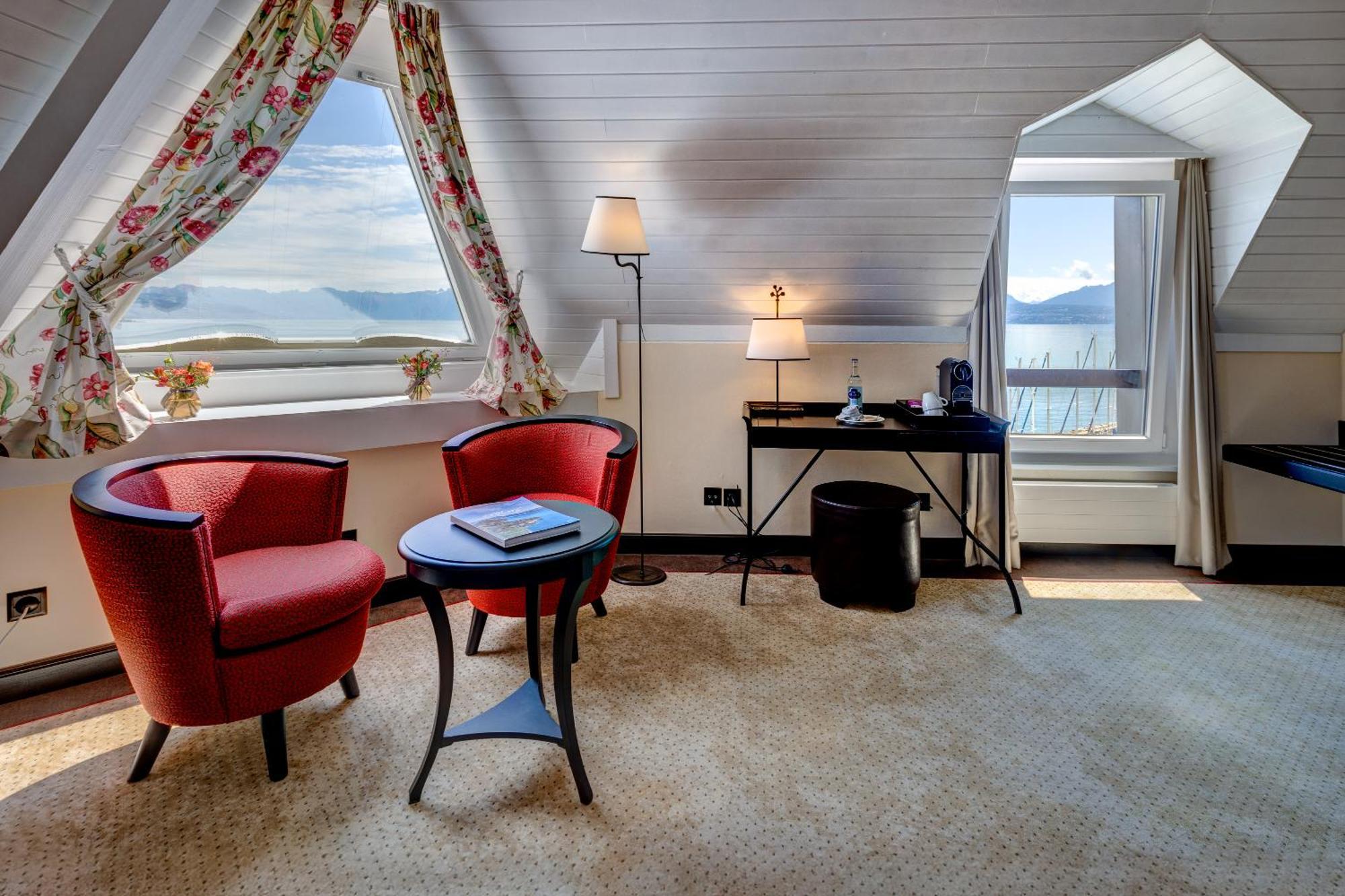 מורג'ס Romantik Hotel Mont Blanc Au Lac מראה חיצוני תמונה